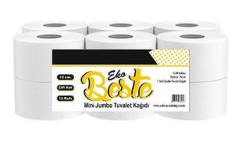 Eko Beste Mini Jumbo Tuvalet Kağıdı 12 Rulo 2,5Kg